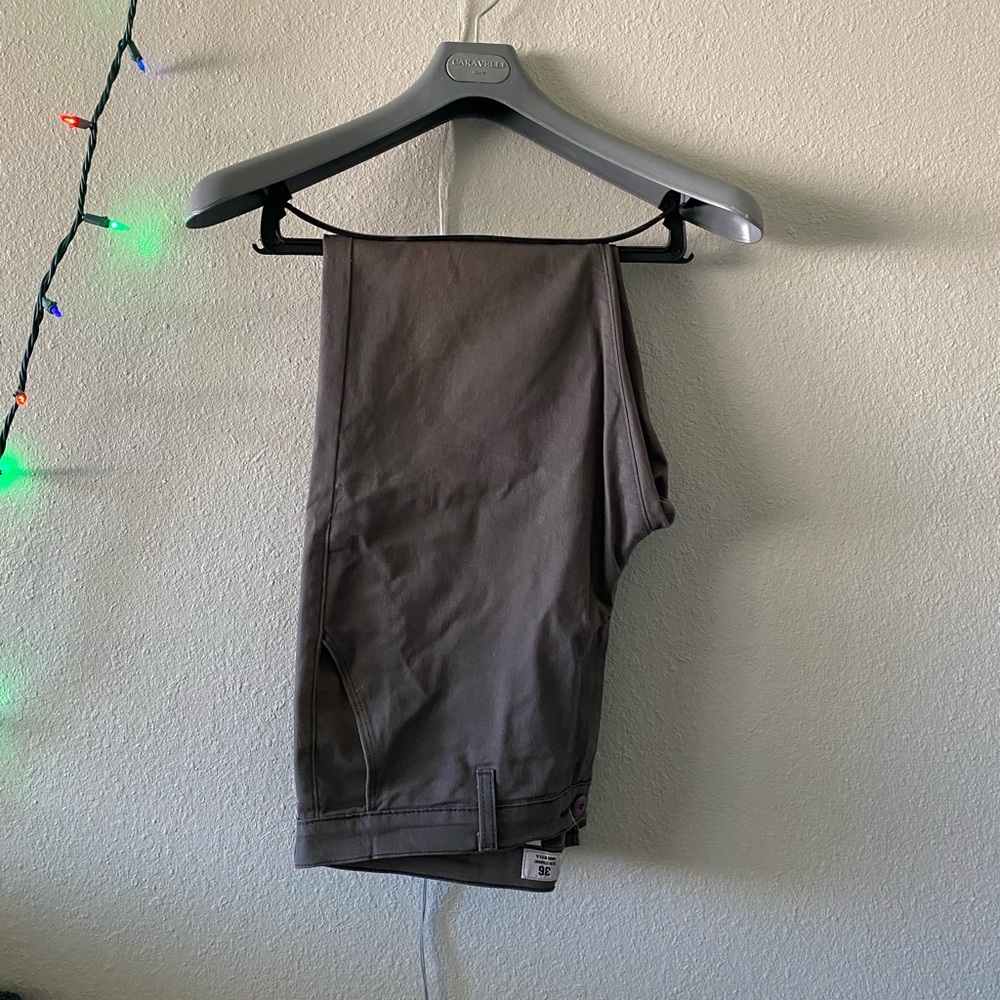 Men’s 36 Grey BLKWD slim straight Pants